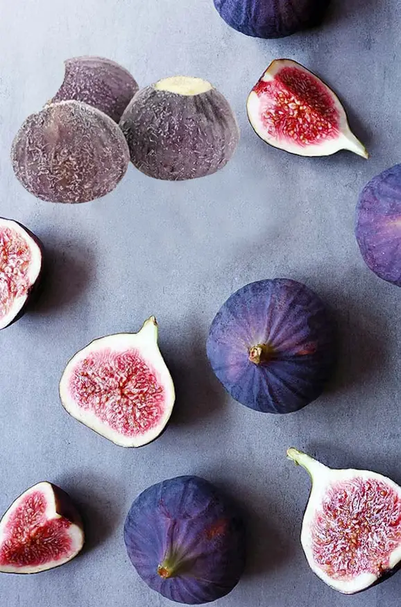 Dondurulmuş Mor İncir