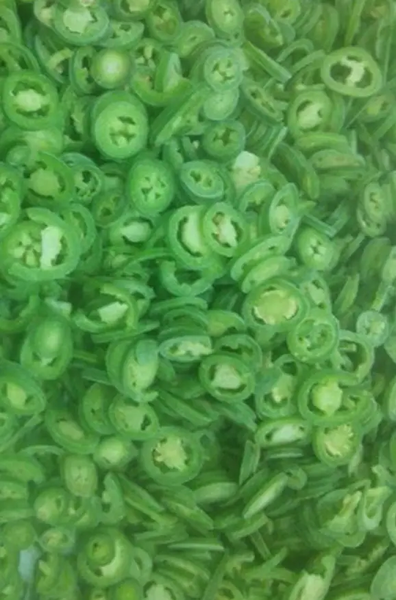 Dondurulmuş Yeşil Jalapone Biber